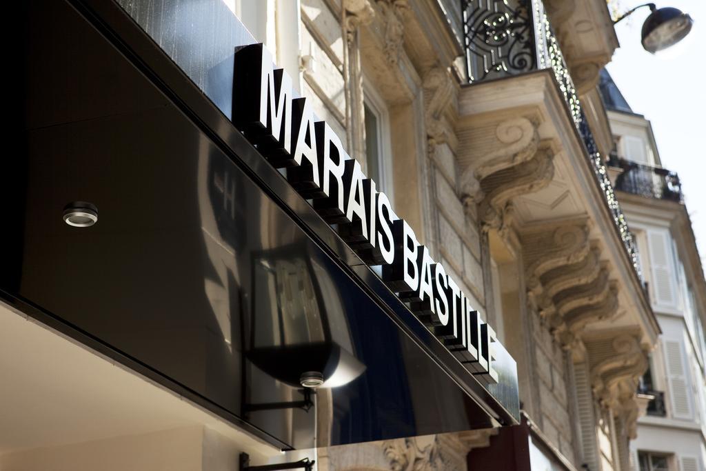 Hôtel Marais Bastille Paris Exterior foto